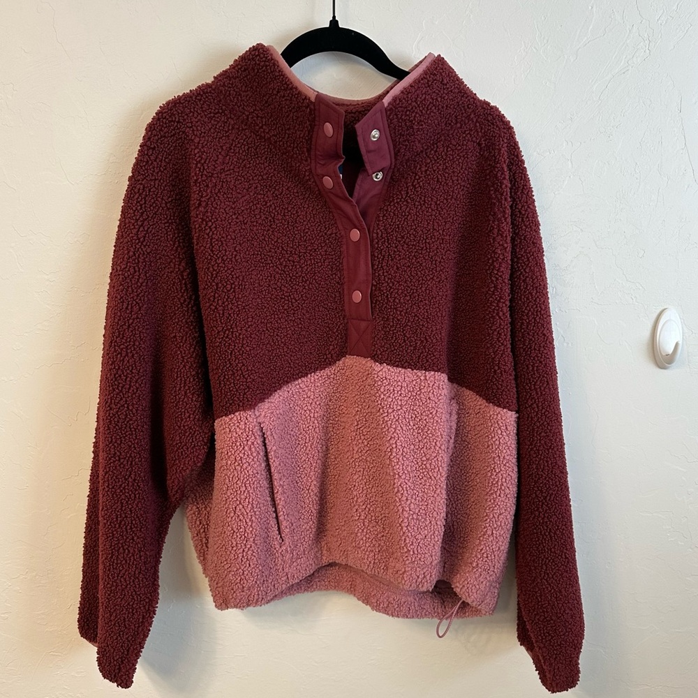 Women's Two-Tone Fleece Jacket